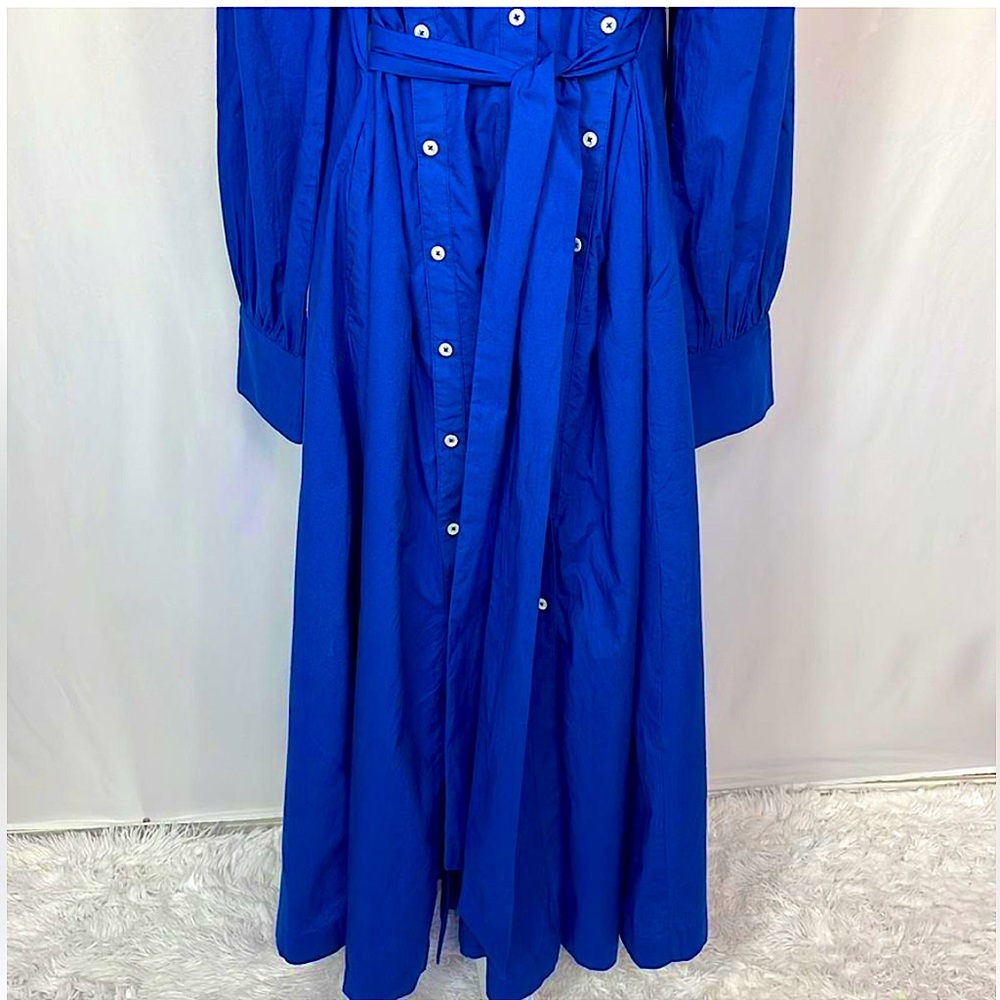 Elegant Blue Maxi Dress - Picture 12 of 16